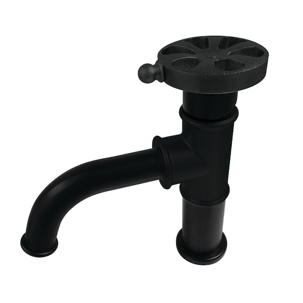 KS2820RX Belknap Single-Handle Bathroom Faucet W/Push Pop-Up, Matte Blk